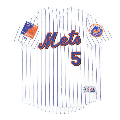 DW 2004 NYM Shea 40th Patch Home Road Alt Jersey