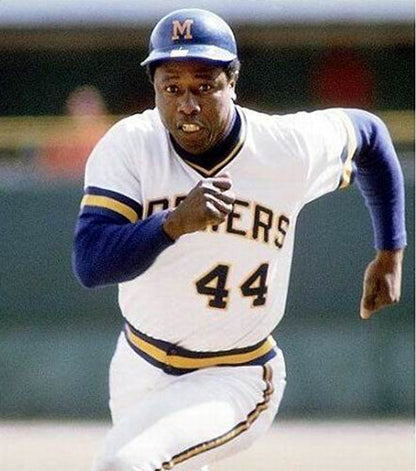 Hank Aaron Milwaukee Brewers 1975 Baseball jersey retro stitched fan gear RTJ00774