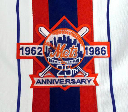 T NYM 1986 Throwback Home Baseball Stitched Jersey, Vintage Baseball Jersey, Retro Sewn Jersey