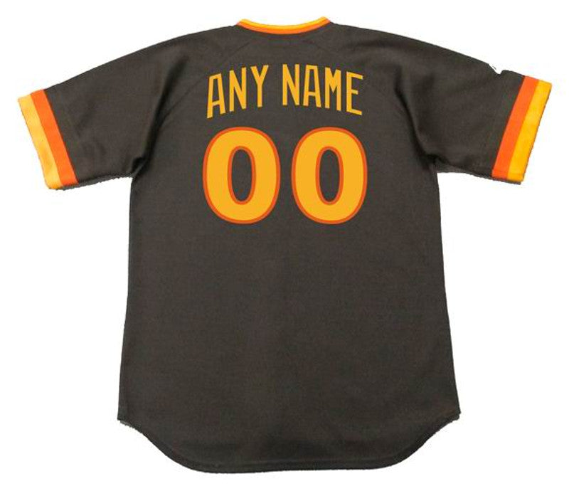 SDP SDP 1980s Cooperstown Away Custom Name Number Stitched Jersey, Vintage Baseball Jersey, Retro Sewn Jersey
