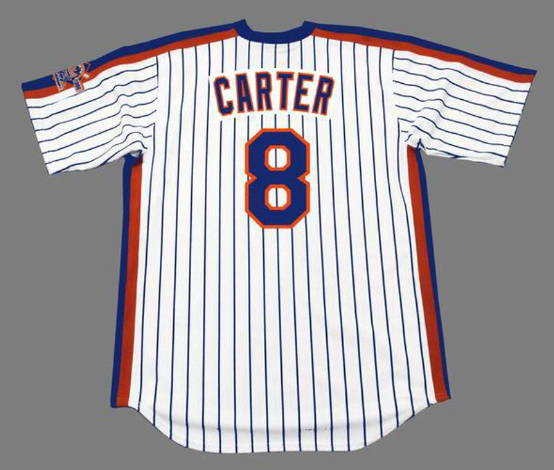 Gary Carter New York Mets 1986 Baseball jersey retro stitched fan gear RTJ00897