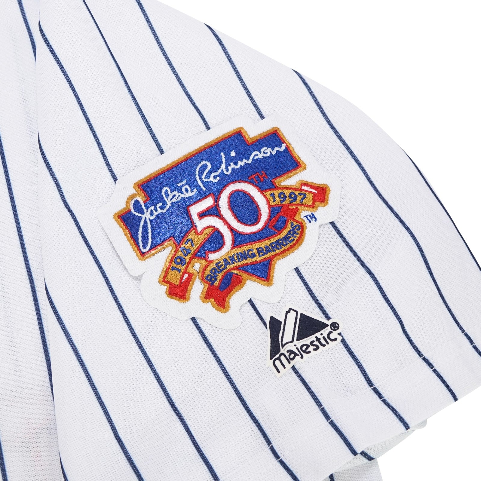 TH 1997 MT Home Road Alt Jackie 50th Patch Jersey