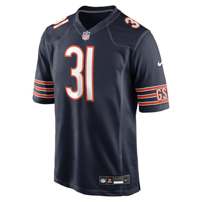Dillon Thieneman Navy Chicago Bears 2026 NFL Draft First Round Pick No. 25 Team Game Jersey | RTJ1102