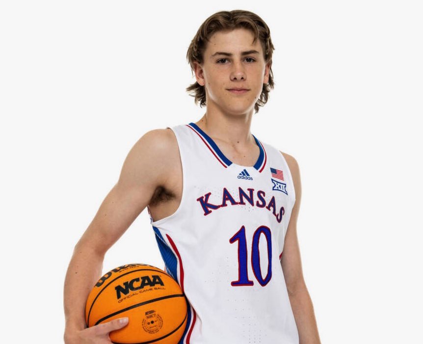 Kansas Jayhawks White Football Jersey product image