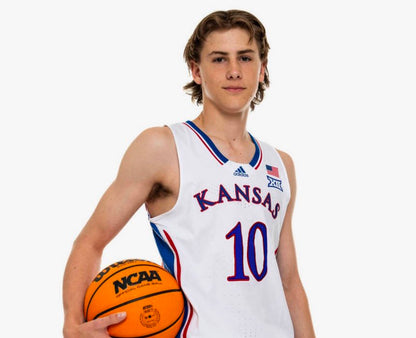 Kansas Jayhawks White Football Jersey product image