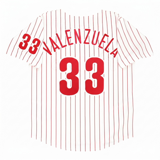 Fernando Valenzuela Philadelphia Phillies Home White Jersey