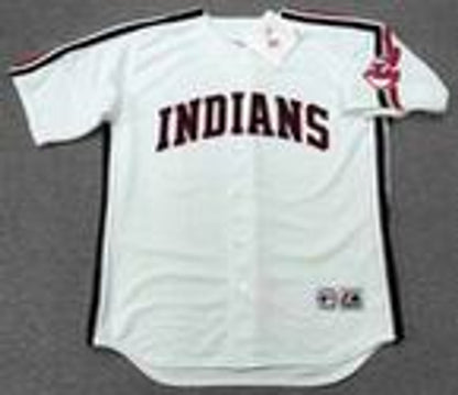 Cleveland Indians Cleveland Indians 1990s Baseball jersey retro stitched fan gear RTJ01371