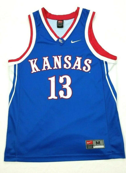 Kansas Jayhawks Vintage Blue Basketball Jersey product image