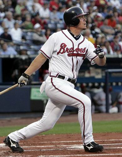 Chipper Jones Atlanta Braves 1995 Baseball jersey retro stitched fan gear RTJ01434