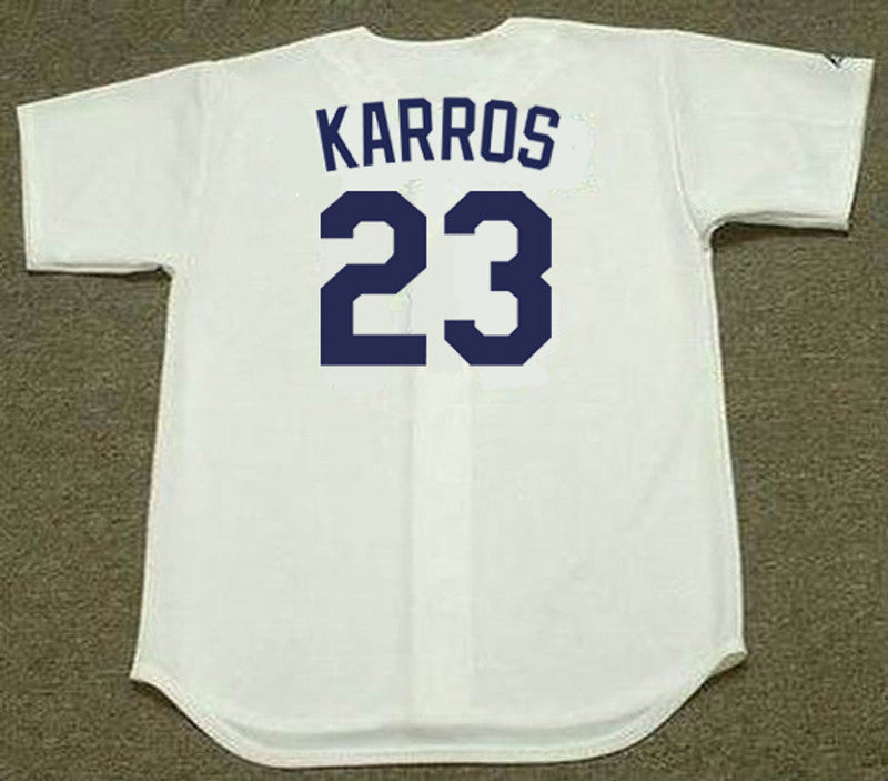 EK LAD 1995 Home Baseball Throwback Stitched Jersey, Vintage Baseball Jersey, Retro Sewn Jersey