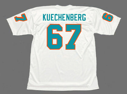 Miami Dolphins Bob Kuechenberg 1972 Throwback Football Jersey product image