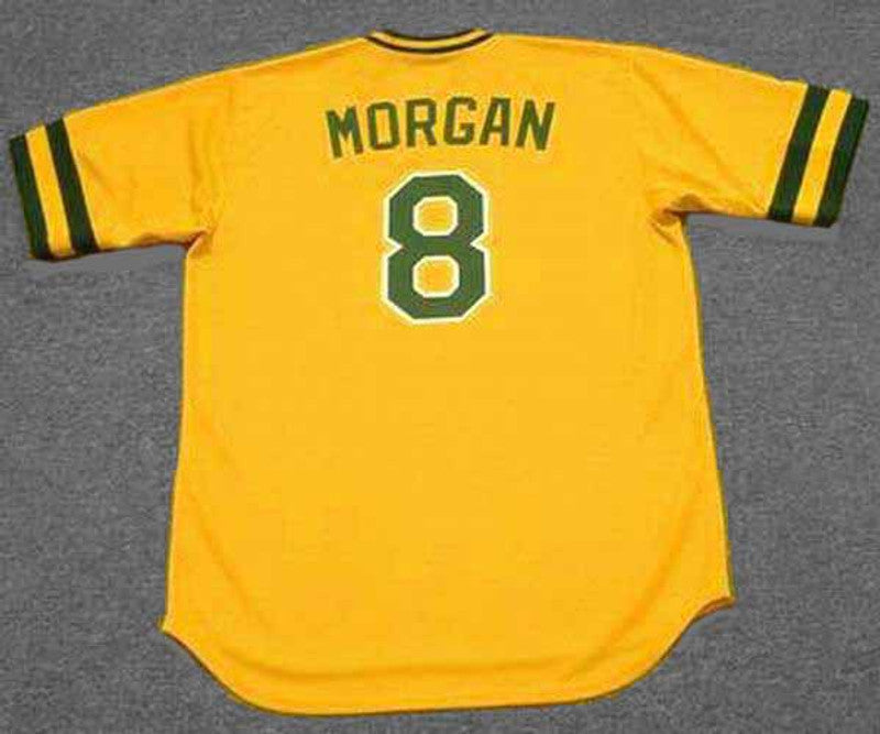 Joe Morgan Oakland Athletics 1984 Baseball jersey retro stitched fan gear RTJ00468