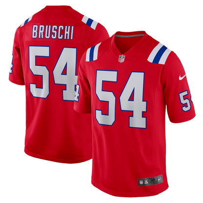 New England Patriots Tedy Bruschi 2002 Throwback Football Jersey product image