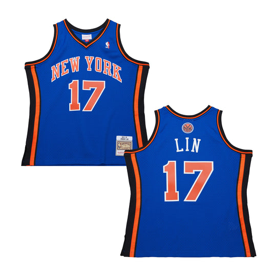 New York Knicks Jeremy Lin 2011 M & N Swingman Jersey | RTJ13308