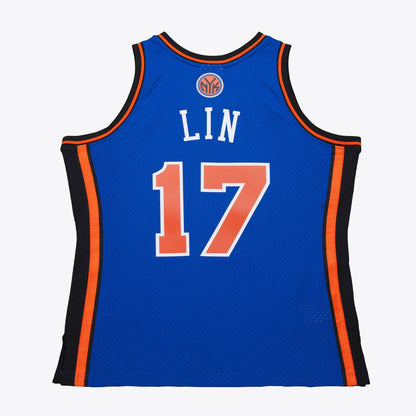 New York Knicks Jeremy Lin 2011 M & N Swingman Jersey | RTJ13308