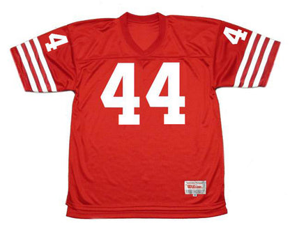San Francisco 49ers Tom Rathman 1988 Home Throwback Football Jersey product image