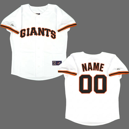 San Francisco Giants 1997 Custom Name Number Throwback Home Baseball Jersey | Retro Stitched Fan Gear RTJ01572