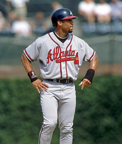 Gary Sheffield Atlanta Braves 2003 Baseball jersey retro stitched fan gear RTJ00881