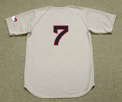 Vintage Baseball Jersey 1969 Away Throwback Stitched Vintage Red Jersey product image