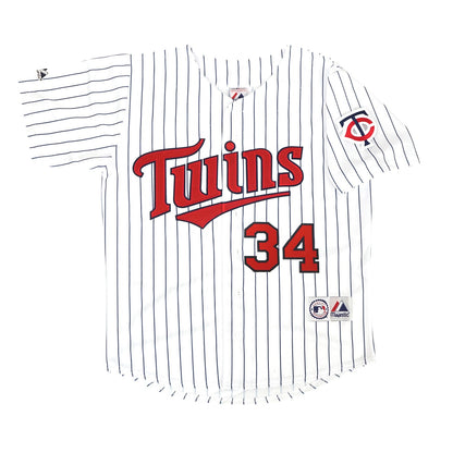 Kirby Puckett Minnesota Twins Baseball jersey retro stitched fan gear RTJ02140