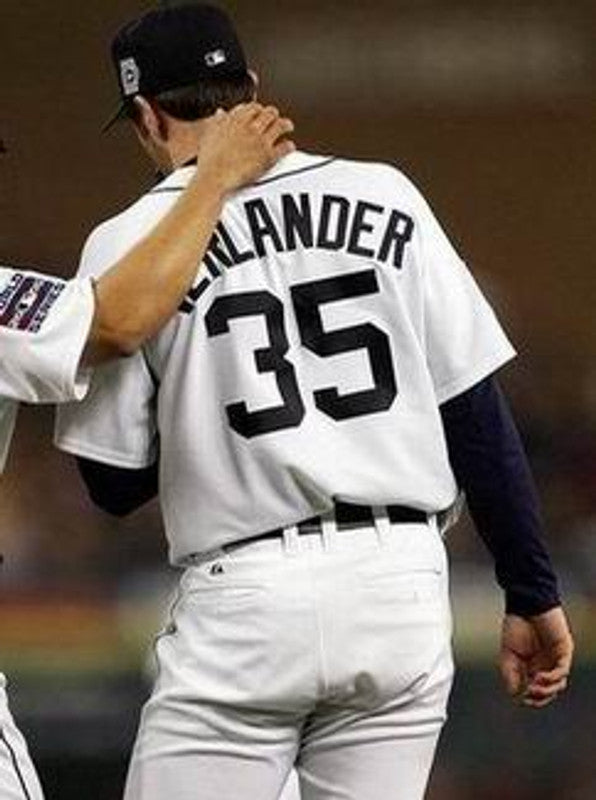 Justin Verlander Detroit Tigers 2010 Baseball jersey retro stitched fan gear RTJ00300