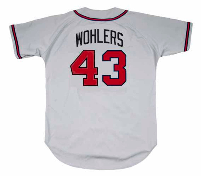 Mark Wohlers Atlanta Braves 1996 Baseball jersey retro stitched fan gear RTJ00015