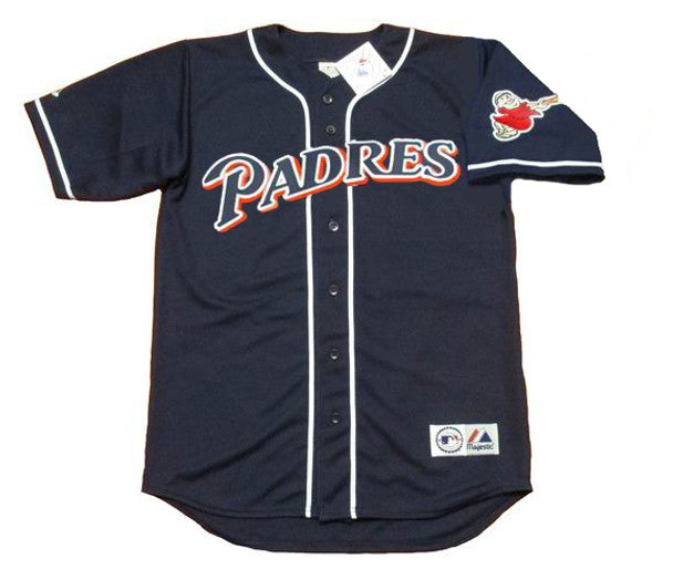 WJ SDP 1997 Cooperstown Home Baseball Stitched Jersey, Vintage Baseball Jersey, Retro Sewn Jersey