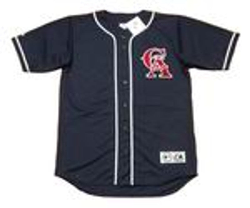 CA CA 1990s Throwback Alternate Baseball Stitched Jersey, Vintage Baseball Jersey, Retro Sewn Jersey