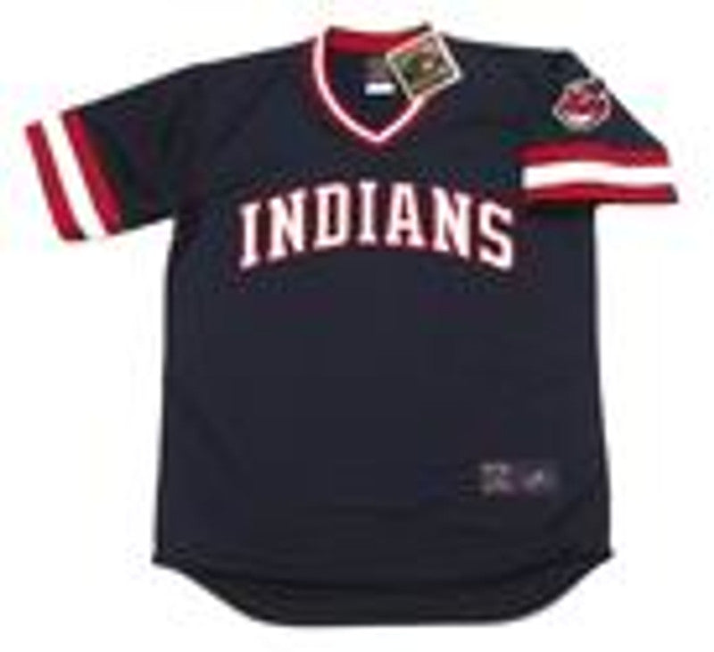 Cleveland Indians Cleveland Indians 1980s Baseball jersey retro stitched fan gear RTJ01377