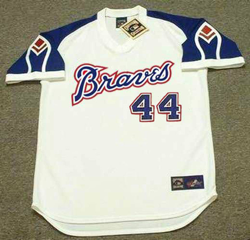 Hank Aaron Atlanta Braves 1974 Baseball jersey retro stitched fan gear RTJ00779