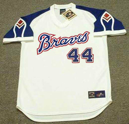 Hank Aaron Atlanta Braves 1974 Baseball jersey retro stitched fan gear RTJ00779