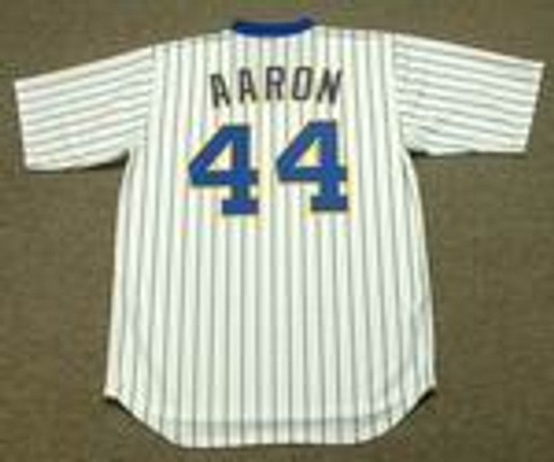 Hank Aaron Milwaukee Brewers Baseball jersey retro stitched fan gear RTJ00773