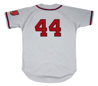 Hank Aaron Milwaukee Braves 1955 Baseball jersey retro stitched fan gear RTJ00778
