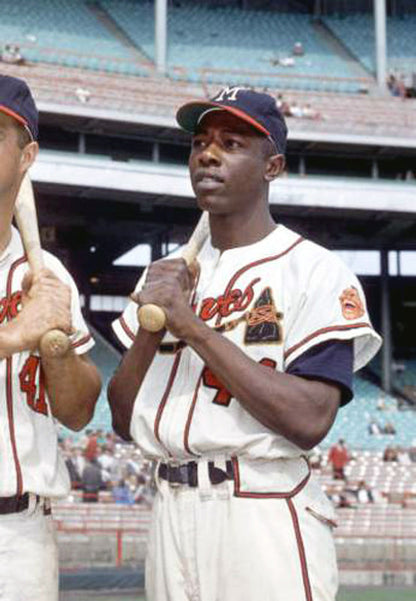 HA MB 1957 Home Throwback Baseball Stitched Jersey, Vintage Baseball Jersey, Retro Sewn Jersey