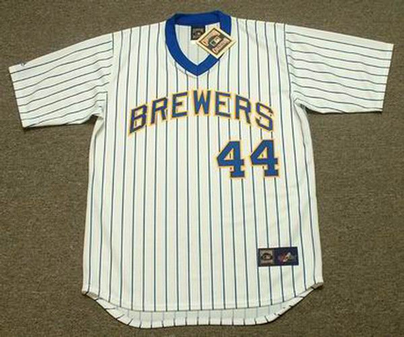 Hank Aaron Milwaukee Brewers Baseball jersey retro stitched fan gear RTJ00773