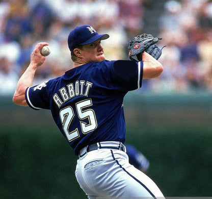 Jim Abbott Milwaukee Brewers 1999 Baseball jersey retro stitched fan gear RTJ00582