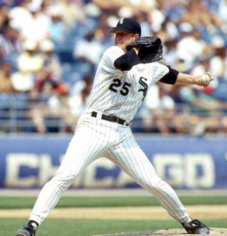 Jim Abbott Chicago White Sox 1998 Baseball jersey retro stitched fan gear RTJ00583