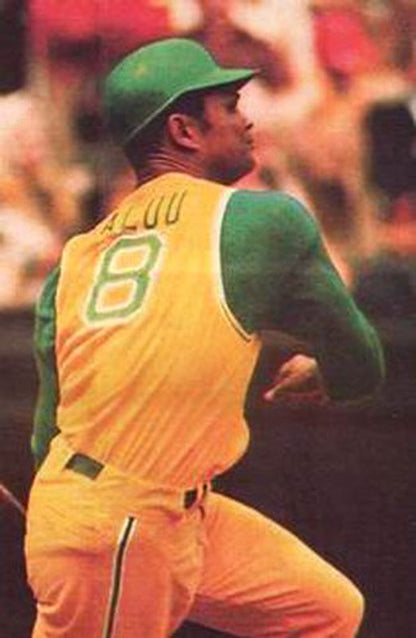 Felipe Alou Oakland Athletics 1970 Baseball jersey retro stitched fan gear RTJ00986