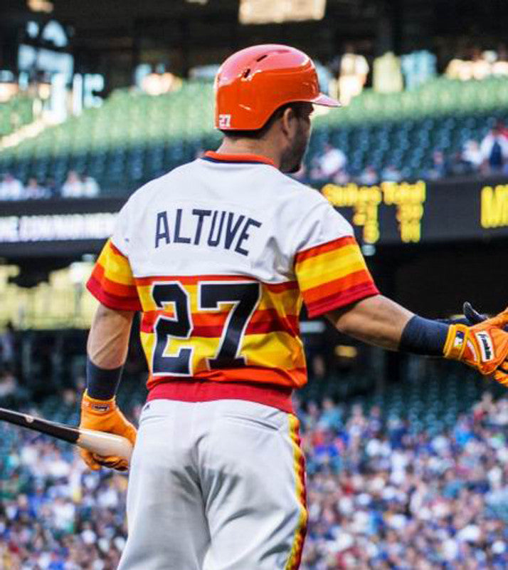 Jose Altuve Houston Astros 1980s Baseball jersey retro stitched fan gear RTJ00364