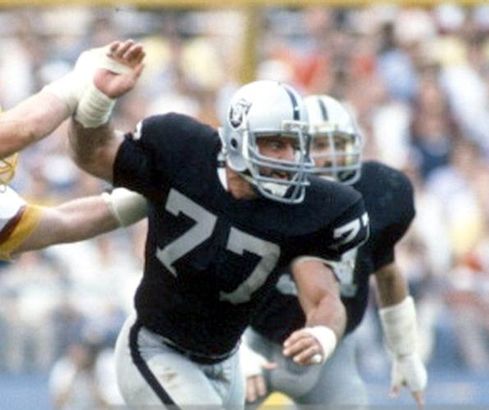 Los Angeles Raiders Lyle Alzado 1983 Home Throwback Football Jersey product image