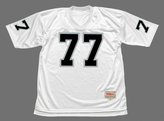 Los Angeles Raiders Lyle Alzado 1983 Away Throwback Football Jersey product image