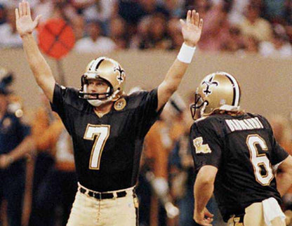 New Orleans Saints Morten Andersen 1991 Home Throwback Football Jersey product image