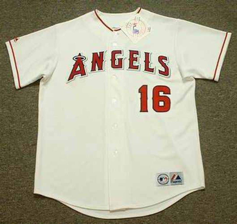 GA A Anaheim 2002 Home Throwback Baseball Stitched Jersey, Vintage Baseball Jersey, Retro Sewn Jersey
