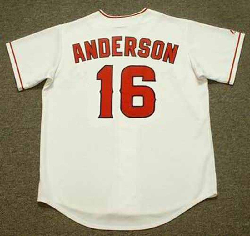 Garret Anderson Anaheim Angels 2002 Baseball jersey retro stitched fan gear RTJ00915