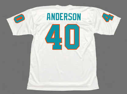 Miami Dolphins Dick Anderson 1972 Throwback Football Jersey product image