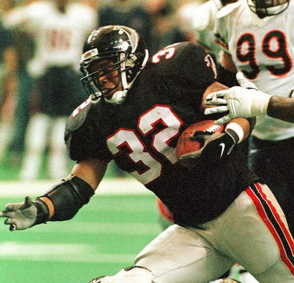 Atlanta Falcons Jamal Anderson 1998 Home Throwback Football Jersey product image