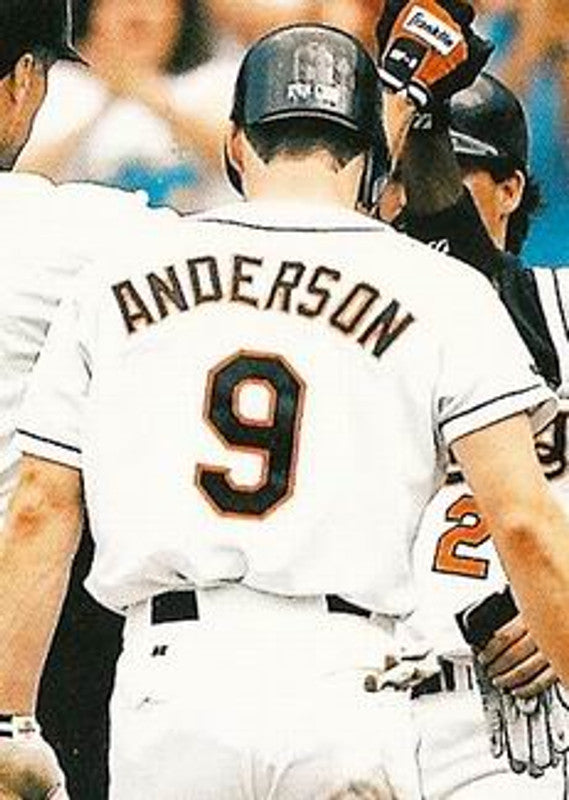 Brady Anderson Baltimore Orioles 1996 Baseball jersey retro stitched fan gear RTJ01636