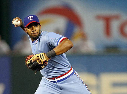 Elvis Andrus Texas Rangers 1980s Baseball jersey retro stitched fan gear RTJ01020