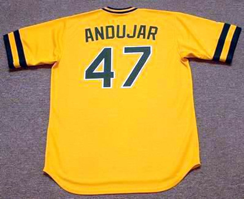 Joaquin Andujar Oakland Athletics 1986 Baseball jersey retro stitched fan gear RTJ00507