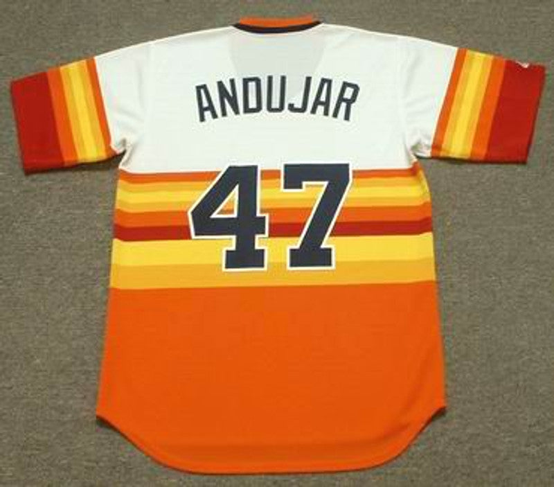 Joaquin Andujar Houston Astros 1980 Baseball jersey retro stitched fan gear RTJ00508